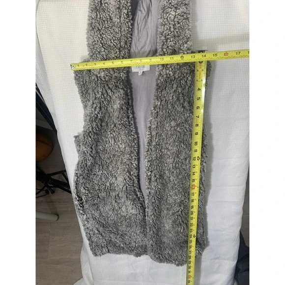 (B-203) Peach love womens vests size M grey color - Picture 5 of 7